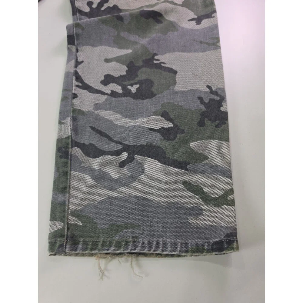 Rare BC Ethic Trousers Enduro Camo Y2K 1990s Baggy USA Skater 36x32 Cargo 2263